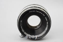 Canon 35mm f/1.8 F1.8 Lens, For Canon Leica Rangefinder L39 M39 LTM Screw Mount
