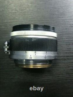 Canon 35mm f/2.8 f2.8 Lens, For Leica Screw LTM L39 Mount