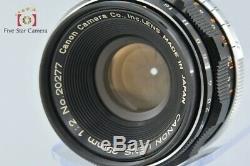 Canon 35mm f/2 L39 LTM Leica Thread Mount Lens