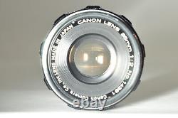Canon 35mm f/2 Wide Angle MF Lens LTM L39 Leica Screw Mount From JAPAN #785