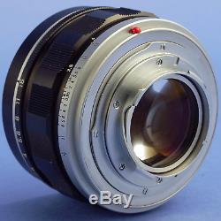 Canon 50mm 0.95 Rangefinder Lens Leica M Mount 6-Bit Coded