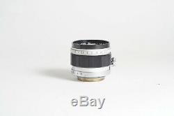 Canon 50mm F1.4 Rangefinder Coupled Lens L39 LTM Leica Thread Mount + Cap