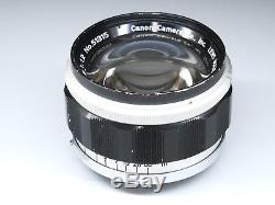 Canon 50mm F/1.2 f1.2 LTM Lens, Leica M39 L39 Screw Mount for M Rangefinder