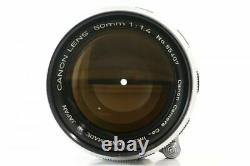 Canon 50mm F/1.4 Lens Leica Screw Mount LTM L39 from Japan 85407 Exc