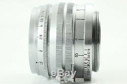 Canon 50mm F/1.5 Leica with Case LTM L39 Screw Mount MF Lens From Japan