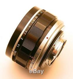 Canon 50mm/f0.95 Dream Lens converted to Leica M Mount (14 available)