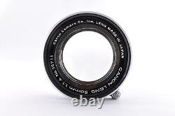 Canon 50mm f/1.4 L39 LTM Leica Screw Mount Lens withCaps Near Mint From Japan