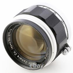 Canon 50mm f/1.4 LTM L39 Leica Screw Mount Lens MINT First Japanese Summilux