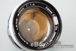 Canon 50mm f/1.4 f1.4 LTM Lens, For L39 M39 Screw Mount, Suit Leica Rangefinder