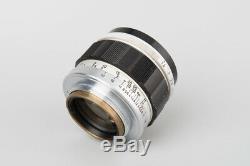 Canon 50mm f/1.4 f1.4 Manual Focus Lens, For Leica L39 Screw Mount LTM