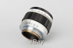 Canon 50mm f/1.4 f1.4 Manual Focus Lens, For Leica L39 Screw Mount LTM
