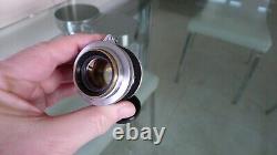 Canon 50mm f/1.8 Rangefinder Lens in Leica L-39 (LTM) screw mount