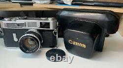 Canon 7 rangefinder + 50mm F1.8 lens EX condition, EX curtain. Leica M39 mount