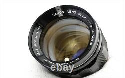 Canon 85mm f1.8 MF Vintage Prime Lens Leica Screw Mount LTM L39 from Japan Exc