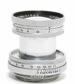 Canon Camera Co. 2/5cm Serenar for Leica Screw Mount very RARE