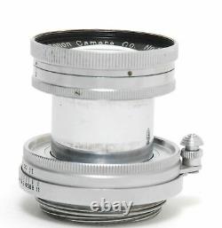 Canon Camera Co. 2/5cm Serenar for Leica Screw Mount very RARE