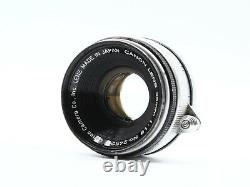 Canon LTM L39 M39 35mm f/1.8 Leica Screw Mount Lens GARANTIE 60 JOURS
