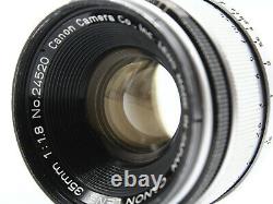 Canon LTM L39 M39 35mm f/1.8 Leica Screw Mount Lens GARANTIE 60 JOURS