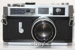 Canon Model 7 Leica Screw Mount Rangefinder Camera Body 50mm F1.8 Lens Japan