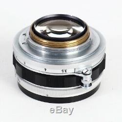 Canon Rangefinder 35mm f1.5 Leica L39 LTM Screw Mount Lens RARE (Read)
