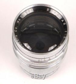 Canon Rangefinder 85mm F2 Serenar Leica LTM/M39 Mount Beautiful Set