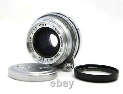 Canon Serenar 35mm F/3.2 L39 LTM Leica Thread Mount Lens from Japan