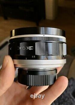 Canon TV 50mm 0.95 Dream Lens Leica M Mount Modified