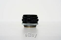 Canon lens 35mm 12 for Leica LTM L39 M39 screw mount