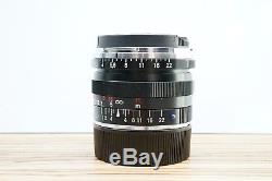 Carl Zeiss 28mm F2.8 Biogon T ZM Leica M Mount Wide Angle Prime Lens -BB