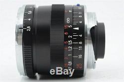 Carl Zeiss Biogon T 25mm F/2.8 ZM Lens For Leica M mount withhood Near N 99-F46