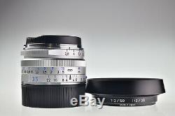 Carl Zeiss C Biogon T 35mm f/2.8 ZM Silver for Leica M mount Excellent+