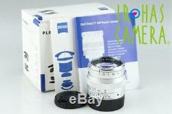 Carl Zeiss Planar T 50mm F/2 ZM Lens for Leica M Mount #19160 F2