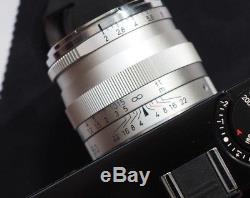 Carl Zeiss Planar T 50mm f/2 MF Lens For Leica M Mount