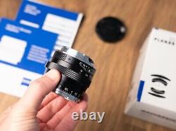 Carl Zeiss Planar ZM T 50mm f2 Leica M Mount Lens Boxed
