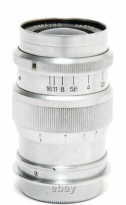 Chiyoko for Leica screw mount 2.8/8.5cm Super Rokkor coupling RF