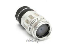 Chrome Leitz Leica 90mm f2.8 Elmarit M Mount Rangefinder Lens 26724