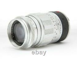 Chrome Leitz Leica 90mm f2.8 Elmarit M Mount Rangefinder Lens 26724