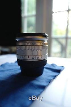 Contax Carl Zeiss Biogon T 21mm F/2.8 G Lens Modified to Leica M Mount Hawk's