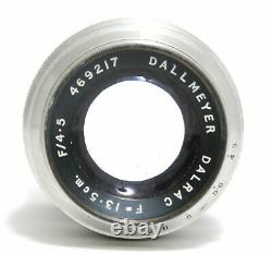 Dallmeyer Dalrac f=13.5cm F/4.5 lens for Leica Screw Mount