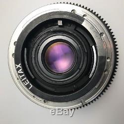 Duclos Cinemodded Leica ELMARIT-R 28mm f/2.8 #2726589 (EF Mount)
