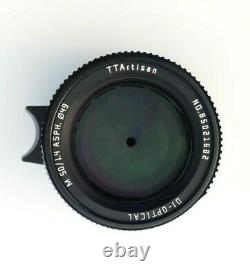 EU SHIP NEW TTartisan 50mm f/1.4 for LEICA-M mount Full-Frame Lens TTartisans