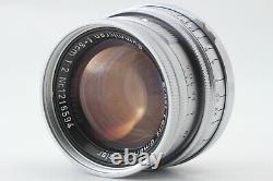 EXC5+? Leica Leitz Summicron 5cm 50mm f/2 L39 LTM Leica Screw Mount JAPAN 810
