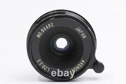 EXCELLENT++ AVENON 28mm f/3.5 LTM L39 Leica Screw mount (4873)