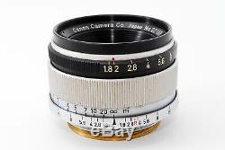 EXCELLENT Canon 35mm f/1.8 L39 LTM Leica Screw mount (2850)