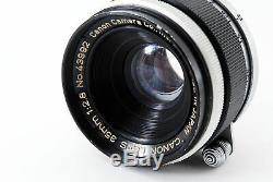 EXCELLENT+ Canon 35mm f/2.8 LTM L39 Leica Screw mount (1751)