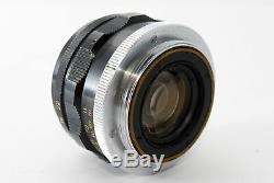 EXCELLENT+ Canon 35mm f/2 Leica Screw mount LTM L39(1841)