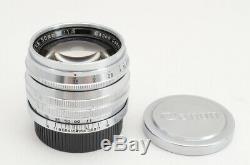 EXCELLENT Canon 50mm F1.5 MF Lens for Leica L39 Screw Mount #190813b