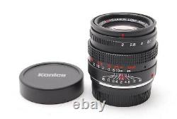 EXCELLENT+Konica M-HEXANON 50mm f/2 Leica M Mount Lens from Japan (410-E432)