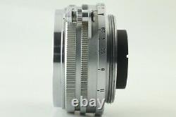 EXC+3Canon 28mm F/2.8 LTM L39 Leica Screw mount Lens From Japan #307