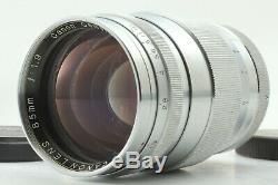 EXC 4Canon 85mm F/1.9 Leica Screw Mount LTM L39 Rangefinder Lens